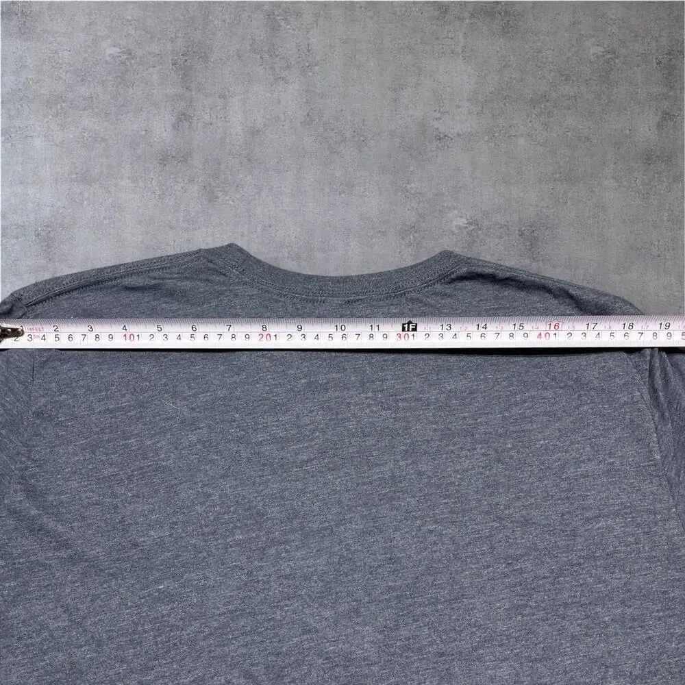 Bella+Canvas 2XL Dark Gray Tee Cancer Message USA Strong Nicaragua
